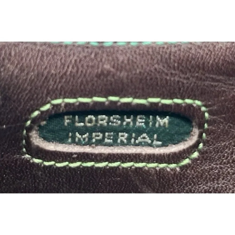 Vintage Florsheim Royal Imperial 93602 Longwing Wingtip Dress Shoes Men’s 10D